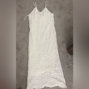 Freshman 1996 White maxi dress size large
